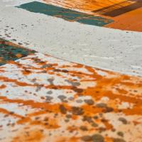 COLOR BRUST - İKİLİ SOYUT TABLO
