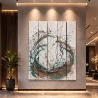 CURVE 5'Lİ SOYUT TABLO